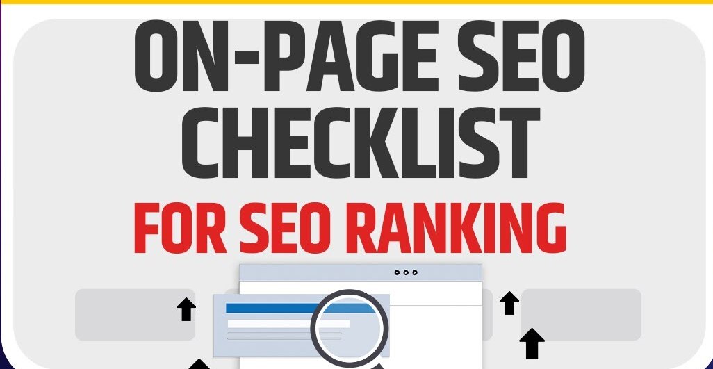 On Page SEO Checklist : Optimize Every Page on Your Site