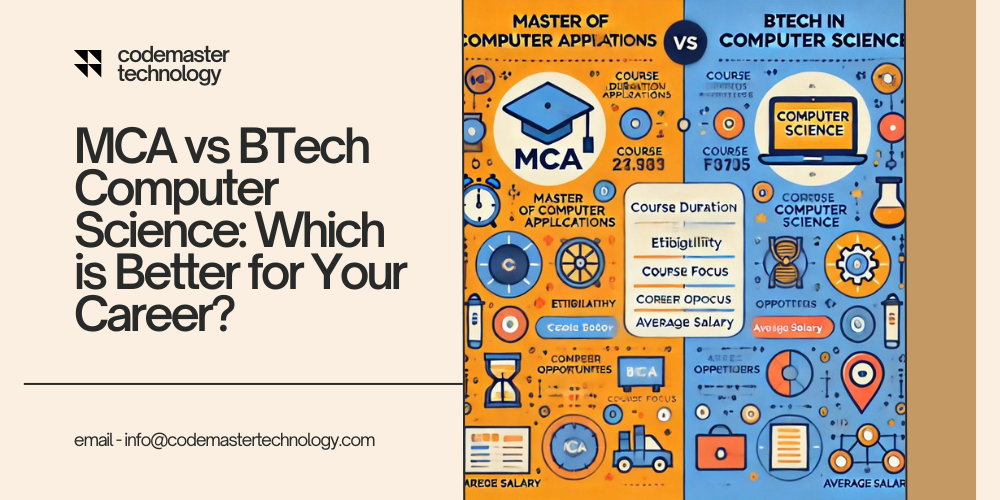 MCA vs BTech Computer Science: Which is Better for Your Career?