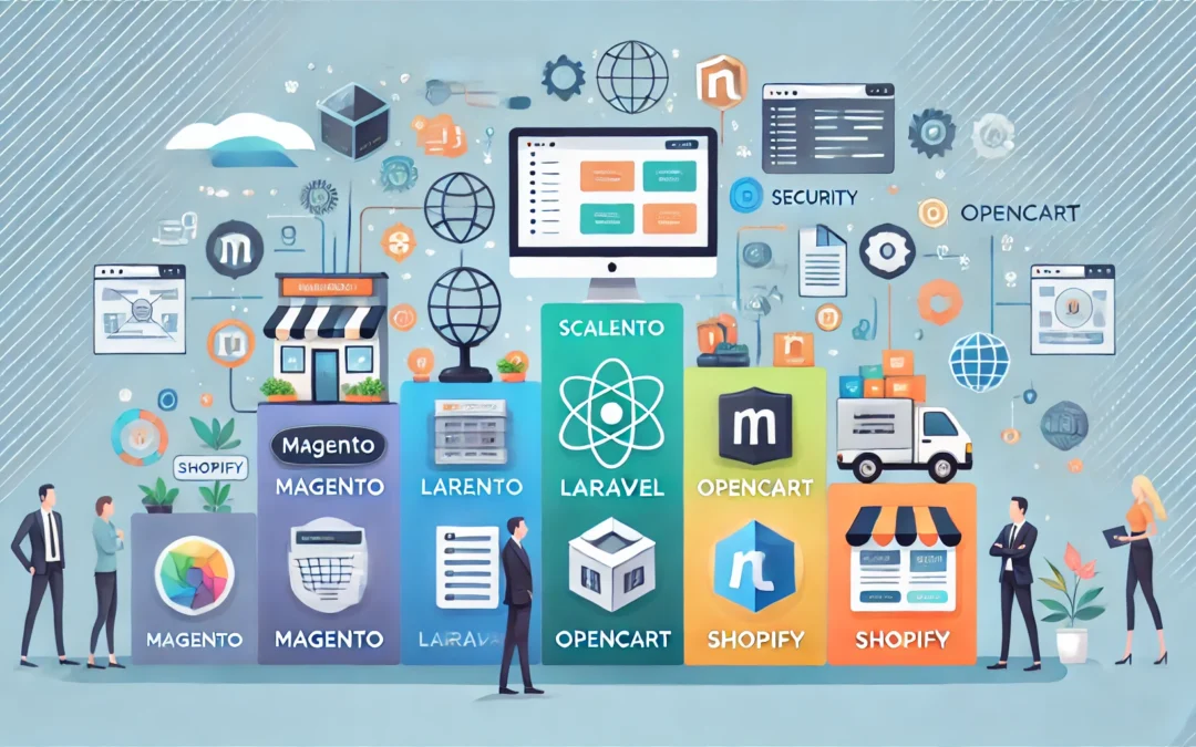 Top Web Development Platforms for Modern Websites: Magento, Laravel, Shopify & More