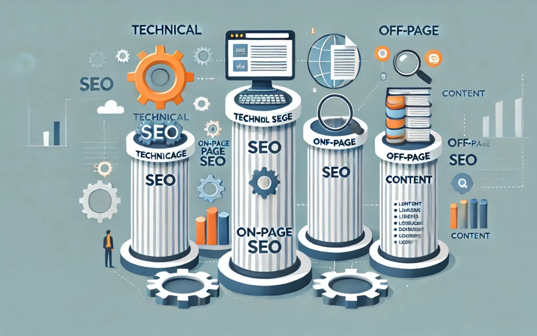 Mastering SEO: The Four Pillars of Success for Your Website